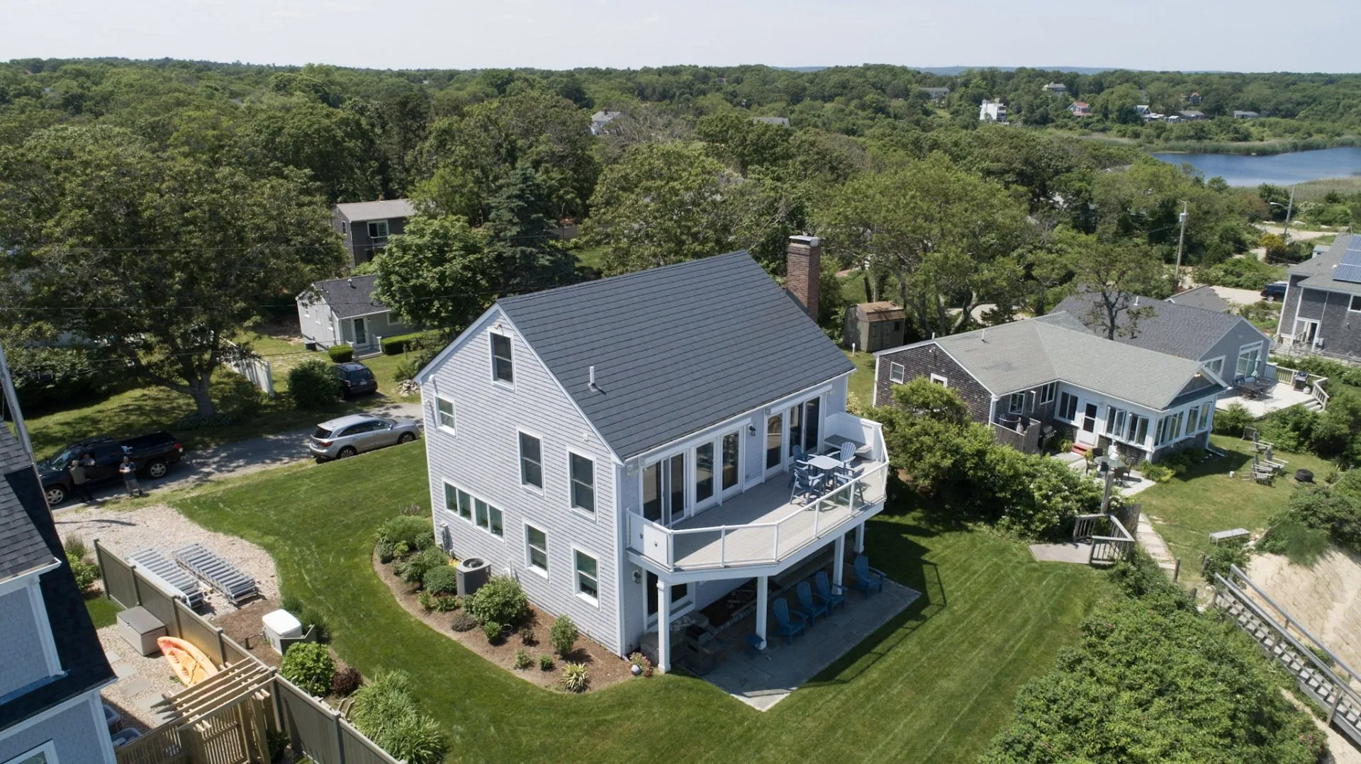 Interlock metal roofing — home 3, view 2
