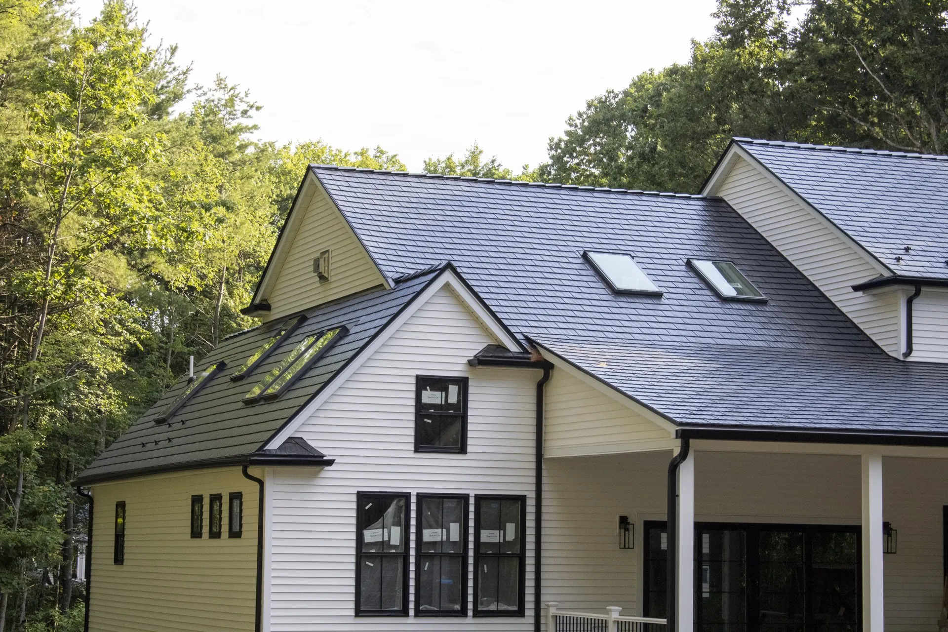 Interlock metal roofing — home 6, view 2